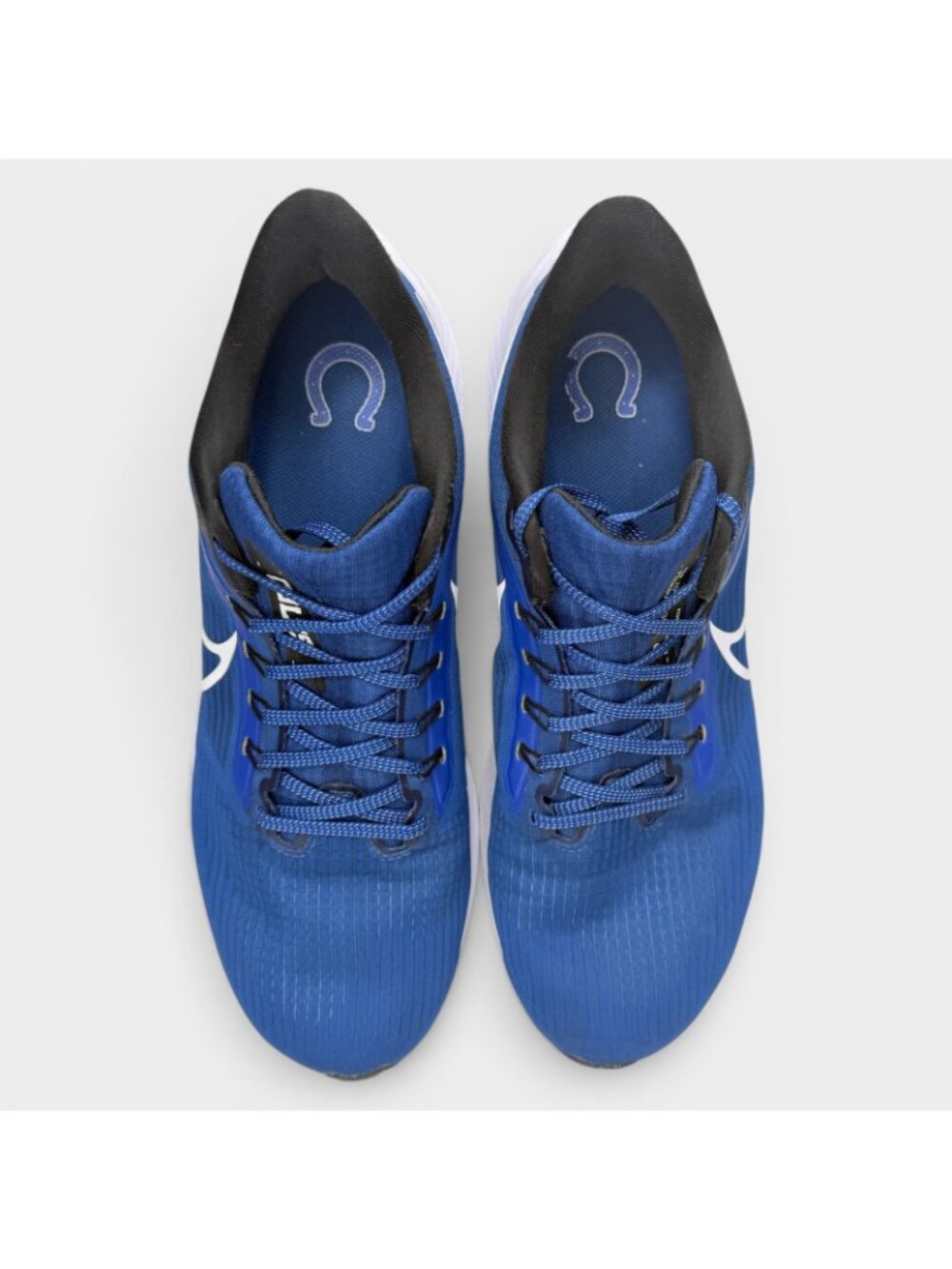 Nike Air Zoom Pegasus 39 Indianapolis Colts NFL Mens 12.5 Blue Shoes DR2046-400 - Picture 14 of 16